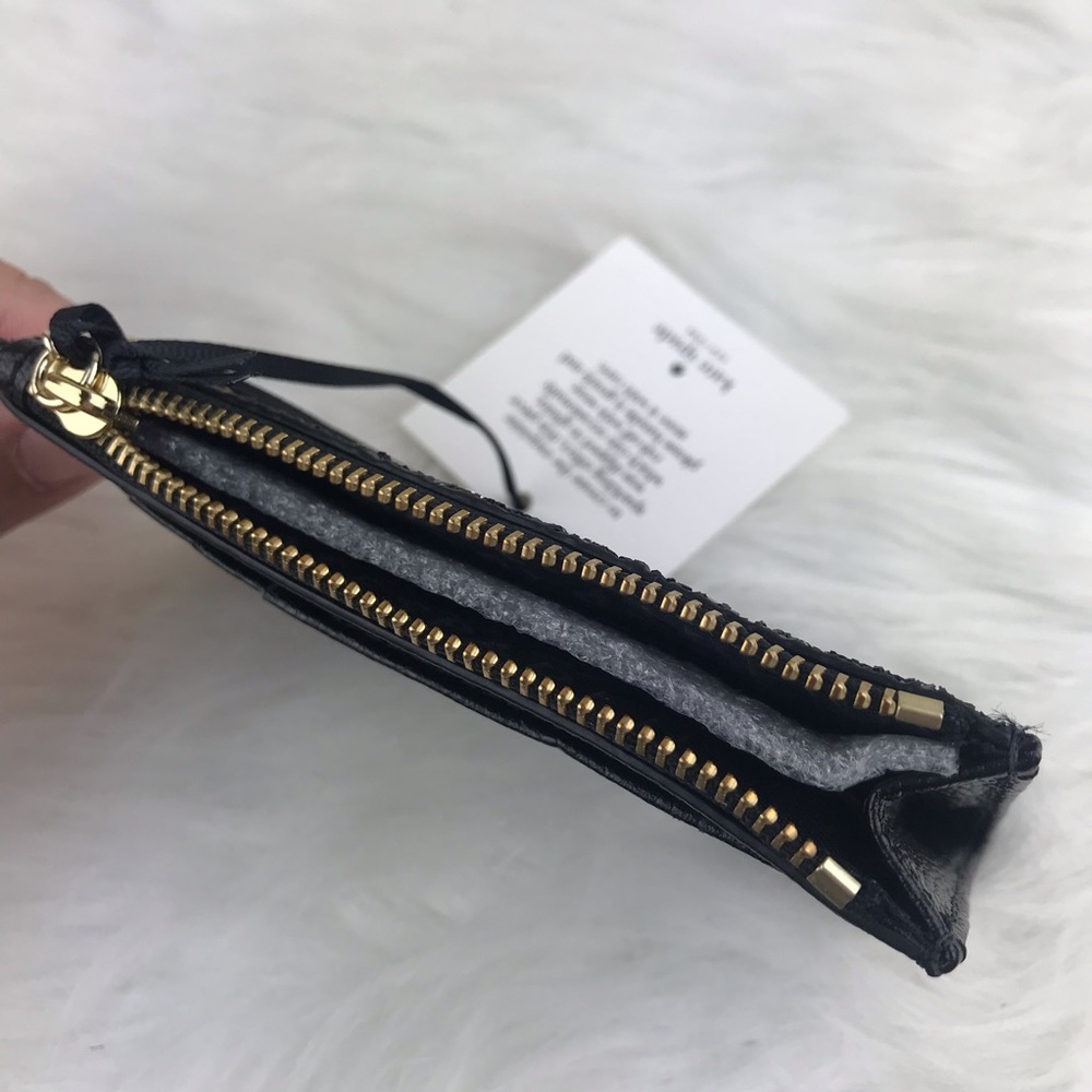 ❌SOLD❌Kate Spade Bitsy Card Case Glitter Wallet - Picture 4 of 8